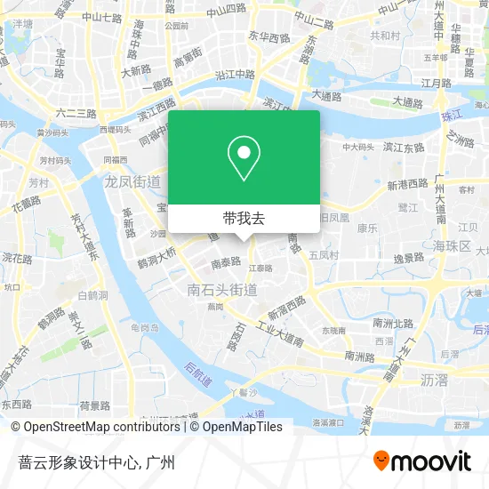 蔷云形象设计中心地图