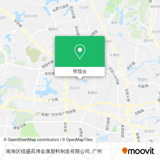 南海区锐盛高博金属塑料制造有限公司地图