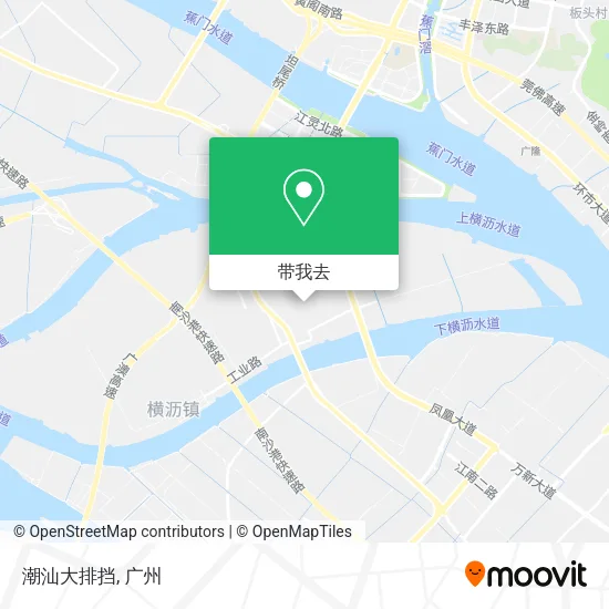 潮汕大排挡地图