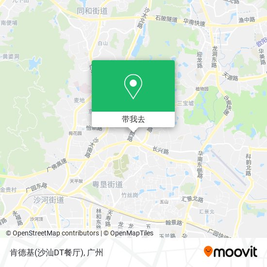 肯德基(沙汕DT餐厅)地图