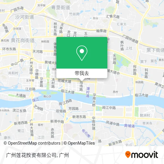 广州莲花投资有限公司地图