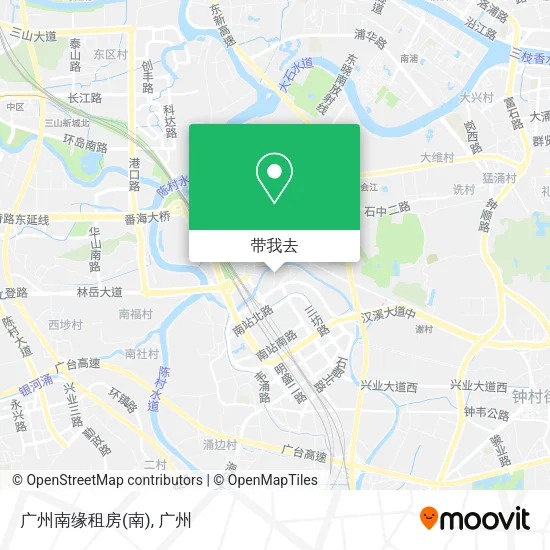 广州南缘租房地图