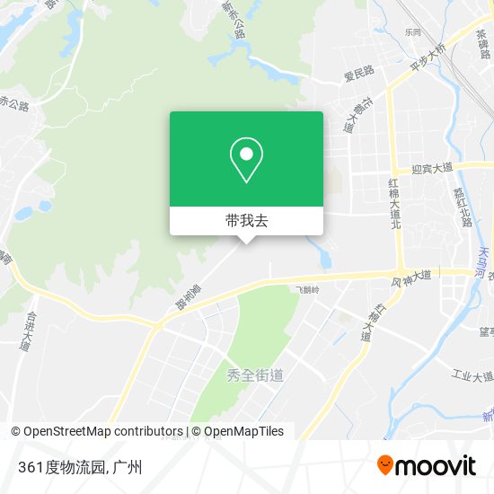 361度物流园地图
