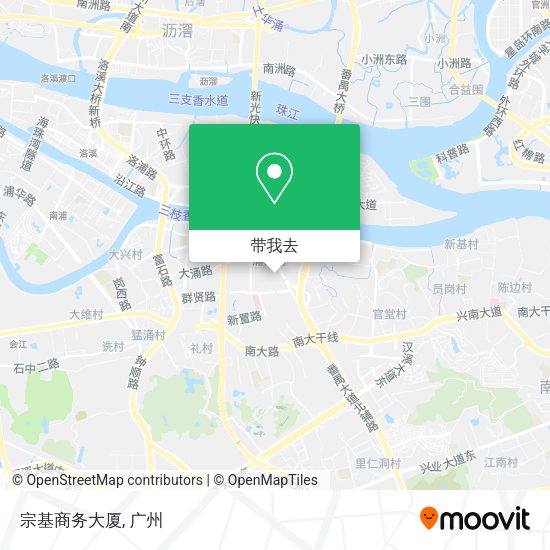 宗基商务大厦地图