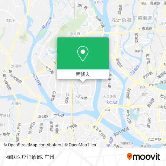 福联医疗门诊部地图