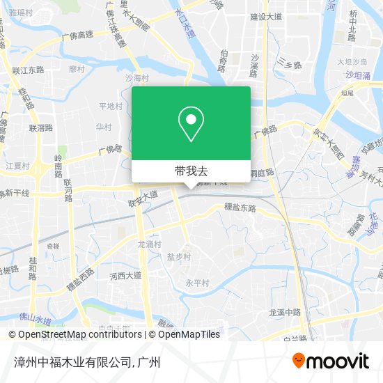 漳州中福木业有限公司地图