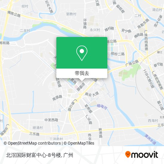 北滘国际财富中心-8号楼地图