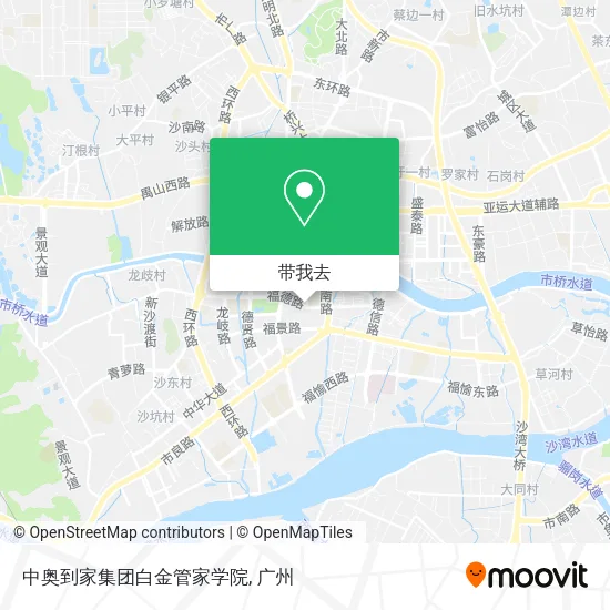 中奥到家集团白金管家学院地图