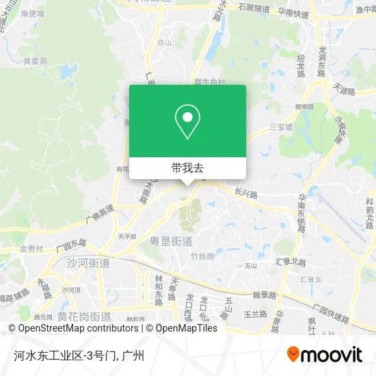 河水东工业区-3号门地图