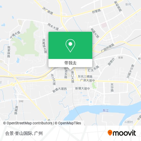 合景·誉山国际地图