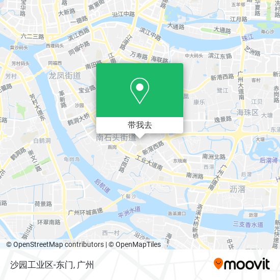 沙园工业区-东门地图