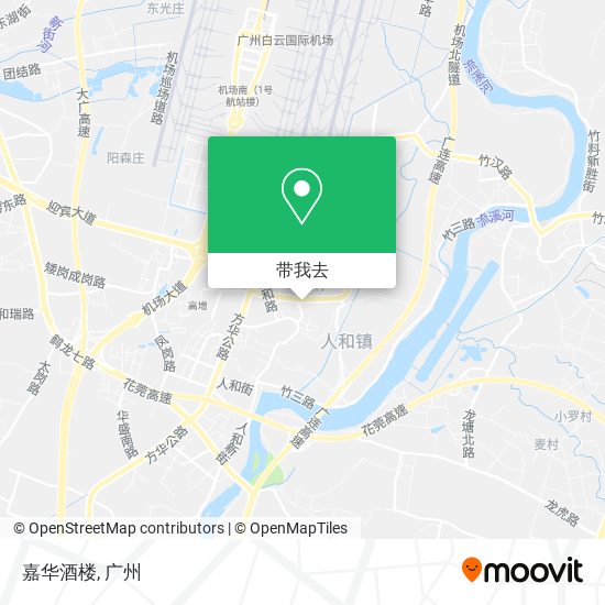 嘉华酒楼地图