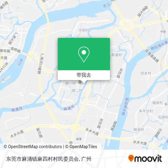 东莞市麻涌镇麻四村村民委员会地图