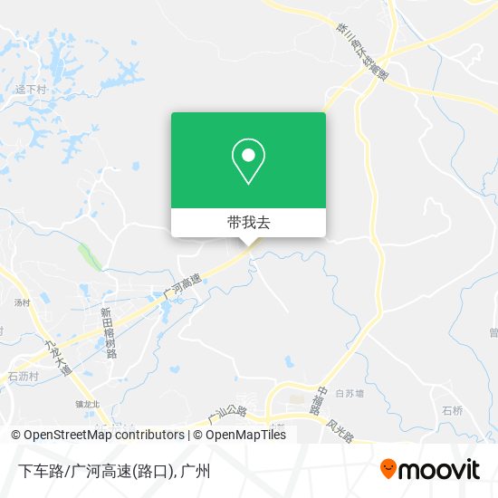 下车路/广河高速(路口)地图