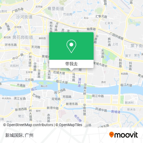 新城国际地图