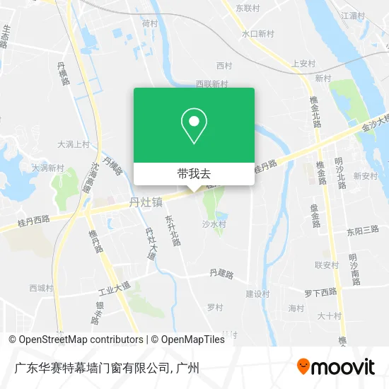广东华赛特幕墙门窗有限公司地图