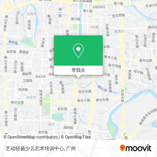 艺动轻扬少儿艺术培训中心地图