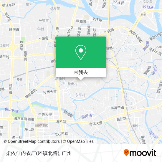 柔依佳内衣厂(环镇北路)地图