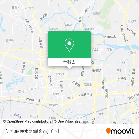 美国3M净水器(联窖路)地图
