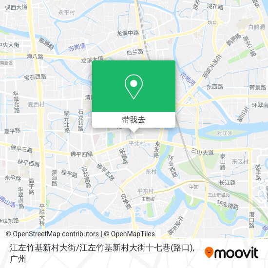 江左竹基新村大街/江左竹基新村大街十七巷(路口)地图