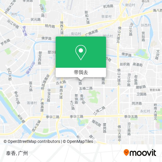 泰香地图