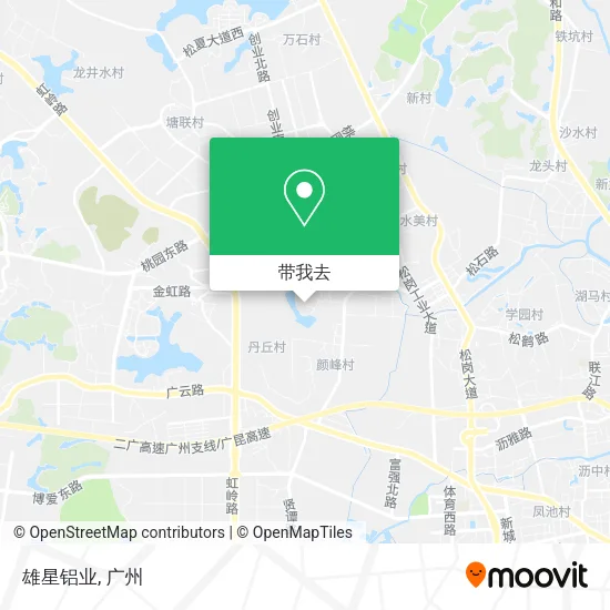 雄星铝业地图