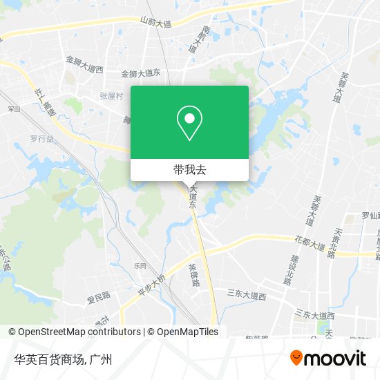 华英百货商场地图