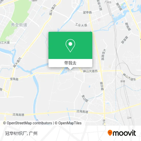 冠华针织厂地图