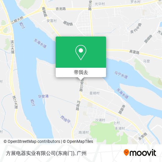 方展电器实业有限公司(东南门)地图