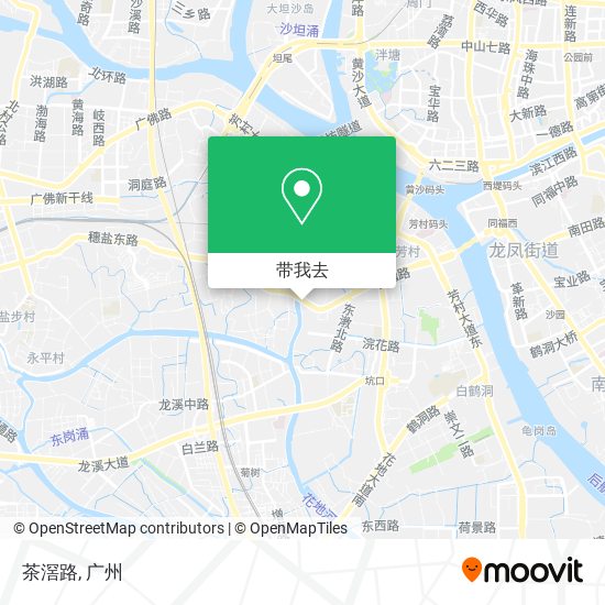 茶滘路地图