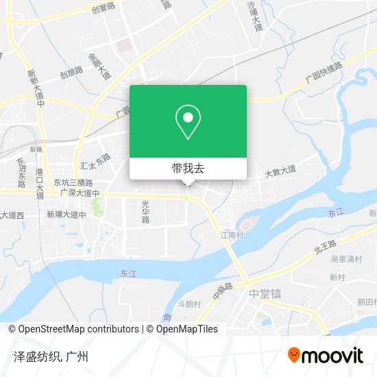 泽盛纺织地图