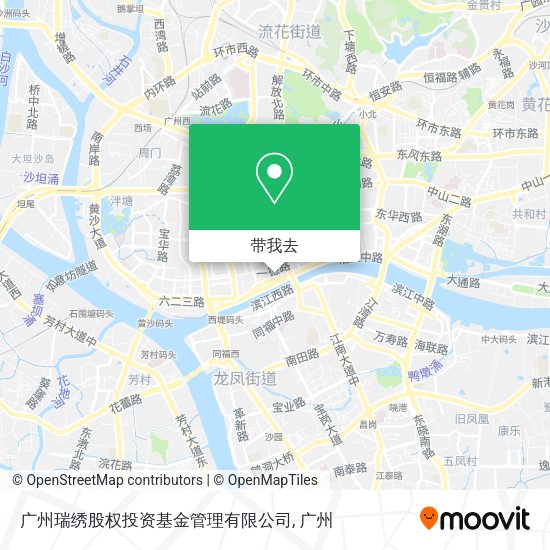 广州瑞绣股权投资基金管理有限公司地图