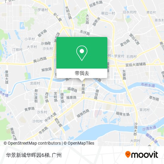 华景新城华晖园6梯地图