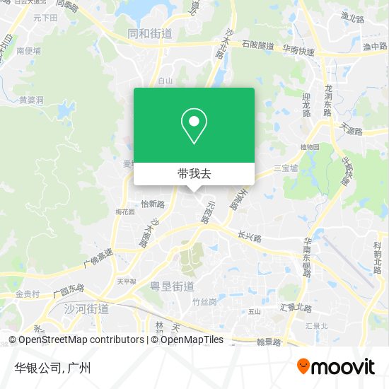 华银公司地图