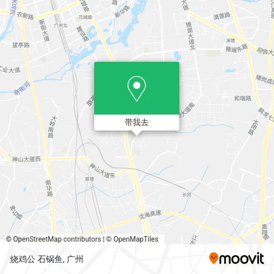 烧鸡公  石锅鱼地图