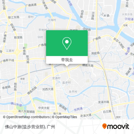 佛山中旅(盐步营业部)地图