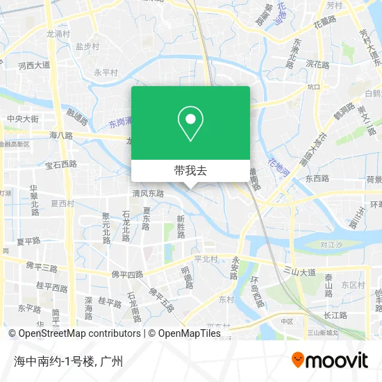 海中南约-1号楼地图