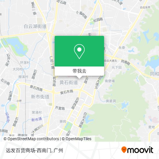 远发百货商场-西南门地图