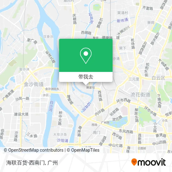 海联百货-西南门地图