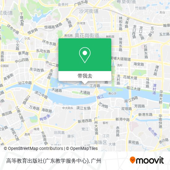 高等教育出版社(广东教学服务中心)地图
