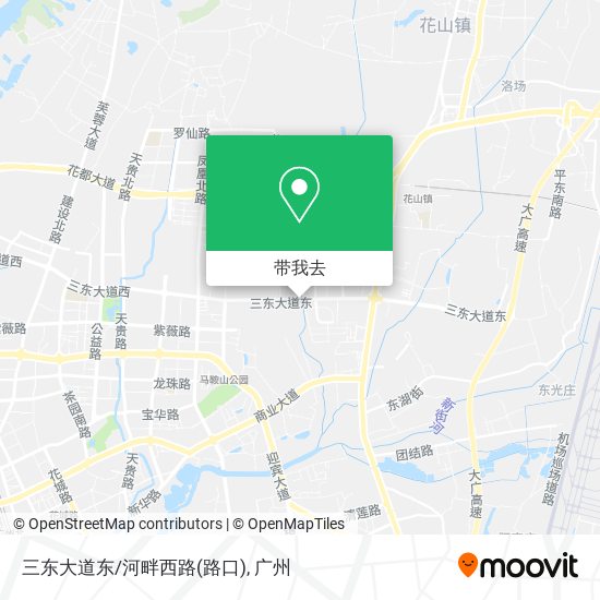 三东大道东/河畔西路(路口)地图
