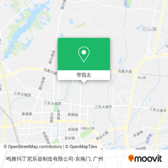 鸣雅玛丁尼乐器制造有限公司-东南门地图
