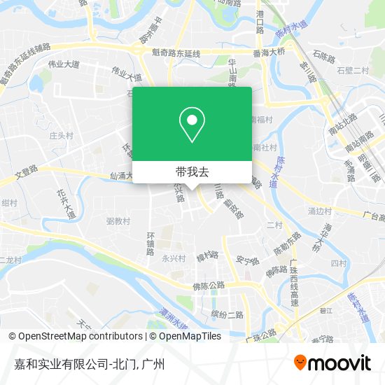 嘉和实业有限公司-北门地图