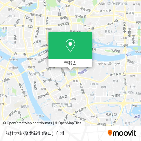 前桂大街/聚龙新街(路口)地图