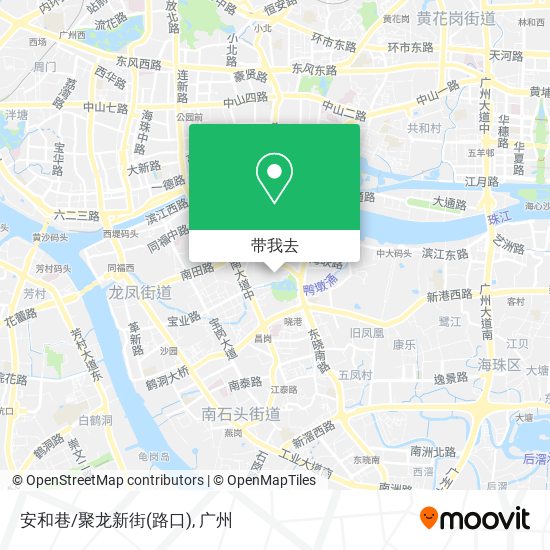 安和巷/聚龙新街(路口)地图