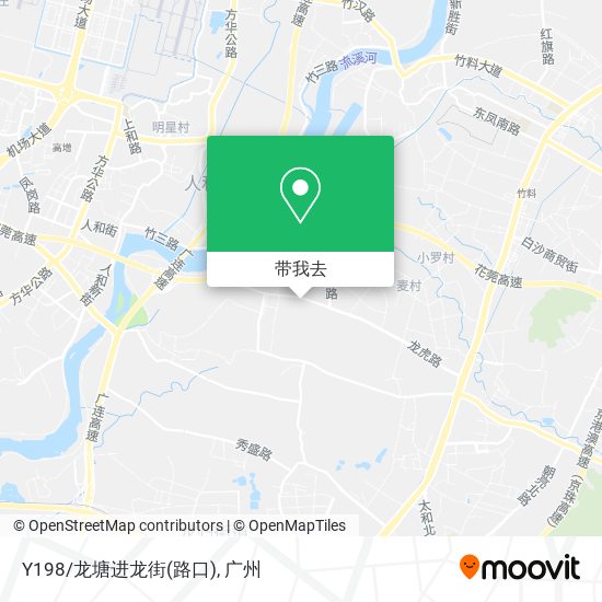 Y198/龙塘进龙街(路口)地图