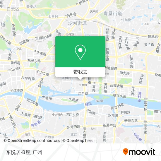 东悦居-B座地图