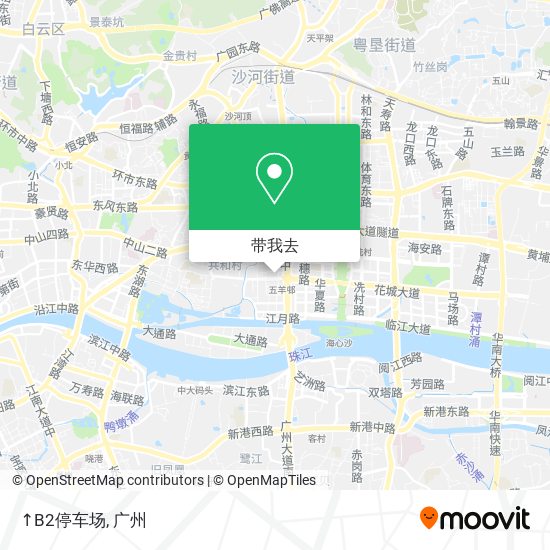 ↑B2停车场地图