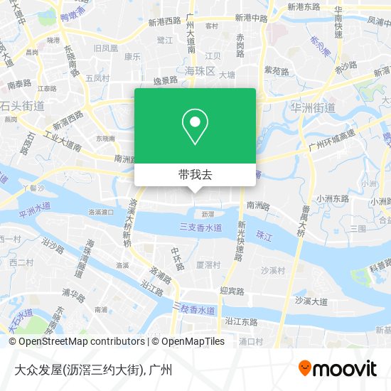 大众发屋(沥滘三约大街)地图