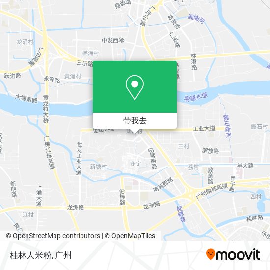 桂林人米粉地图